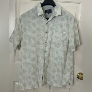 Nat Nast Men’s Large Silk Cotton Blend Polo Mens Size